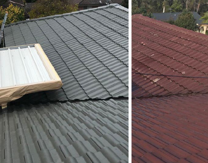 roof-restoration-before after