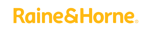 Raine & Horne Logo in yellow
